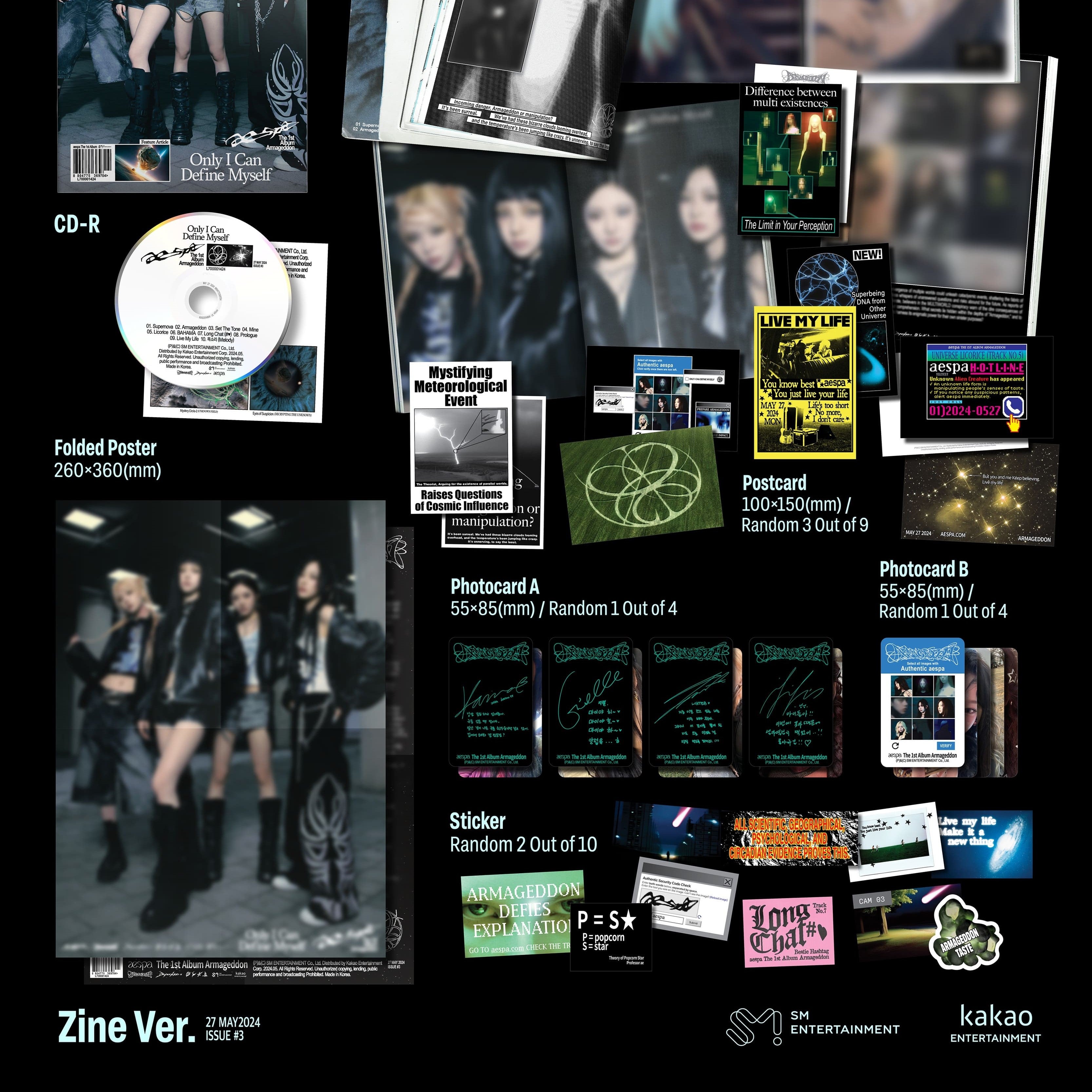 aespa Armageddon everline ヨントン 特典 カリナ 1枚 L700001423___aespa_1_PosterVer