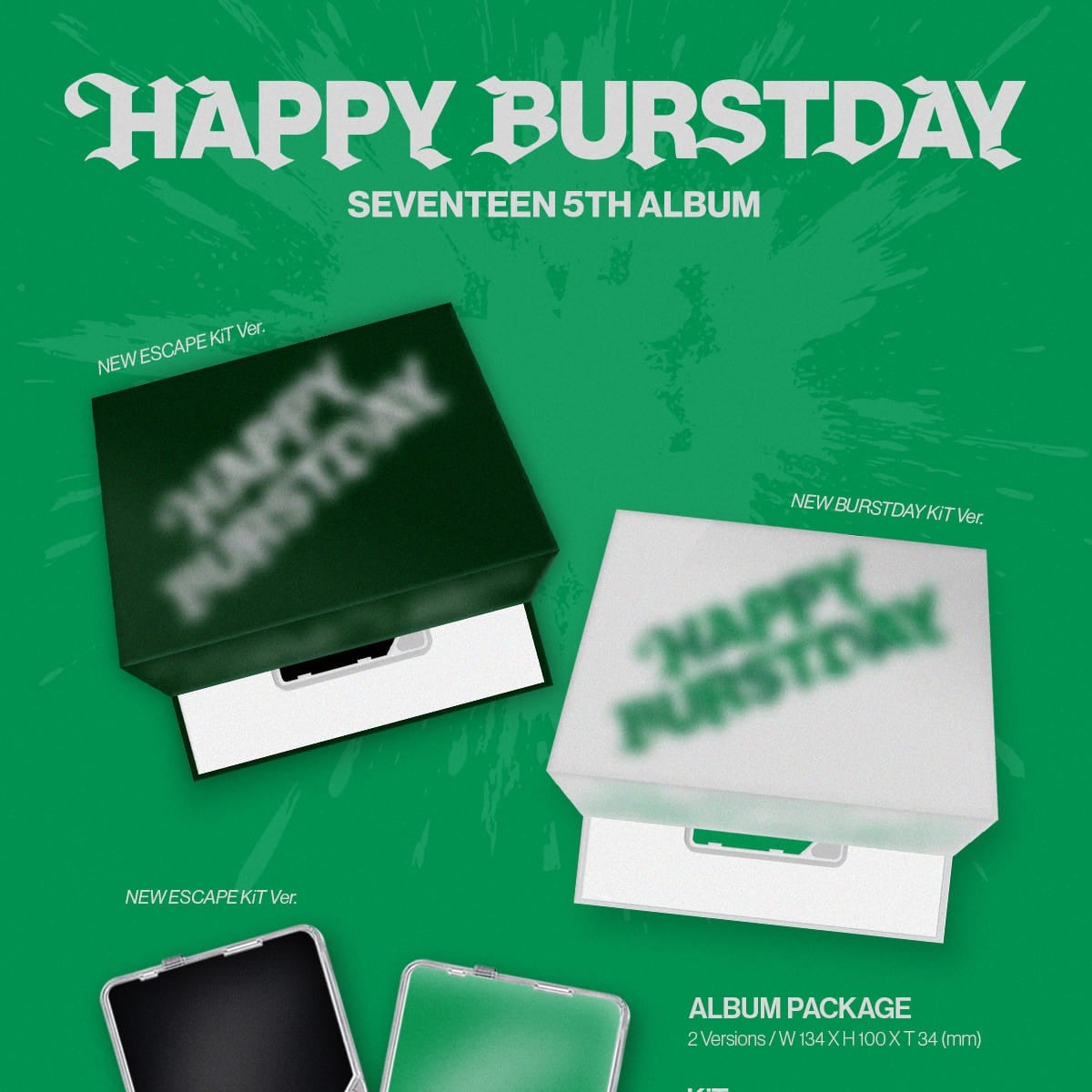SEVENTEEN HAPPY BURSTDAY KiT ウォヌ Amazon.com: SEVENTEEN Happy Burstday [KiT Ver.] 5th Album