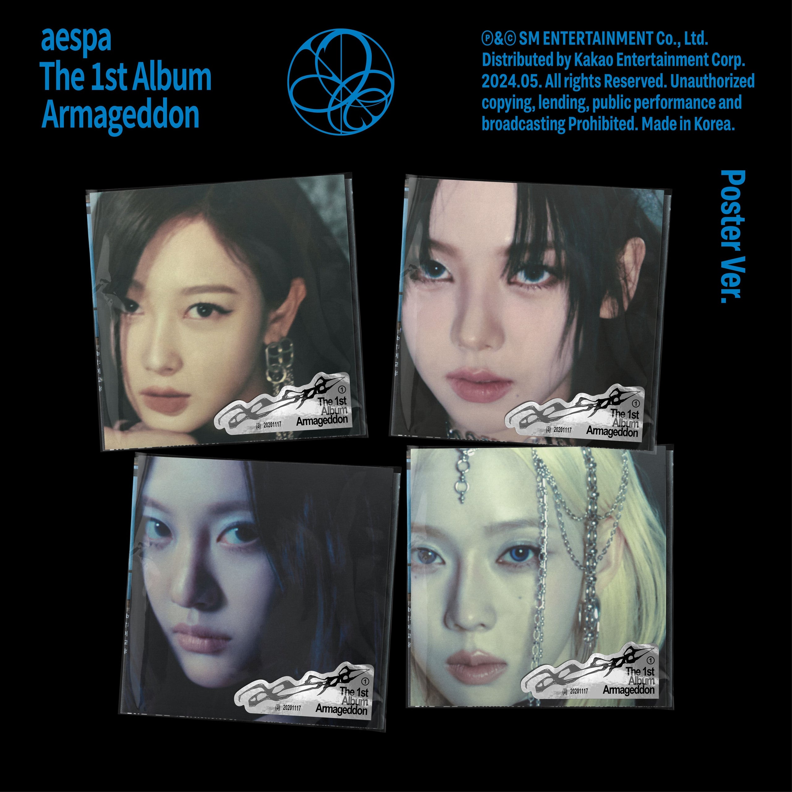 aespa (에스파) - Armageddon 1st Full Album (POSTER Version)