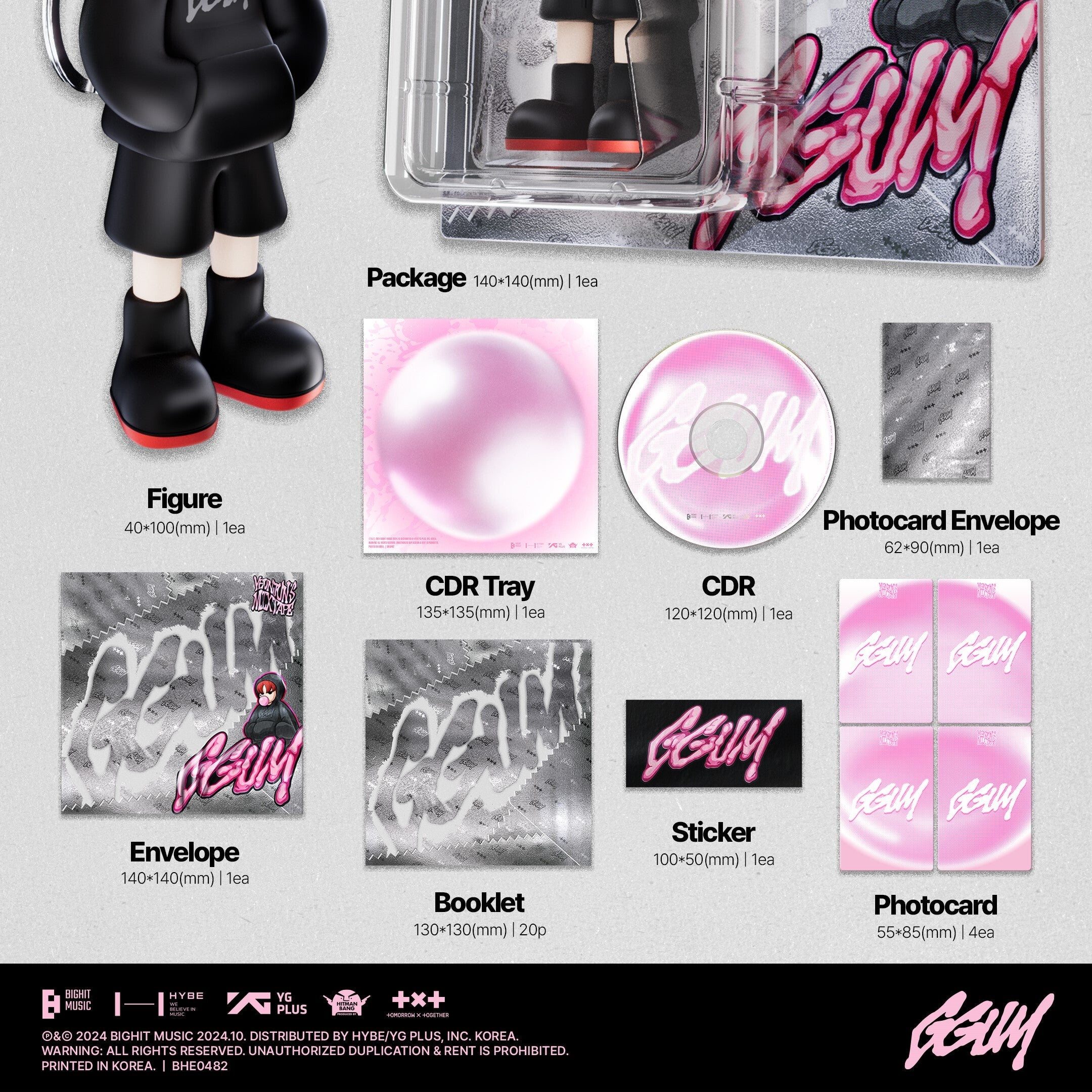 YEONJUN (최연준) - Yeonjun's Mixtape: GGUM 1st Single Album | KorK STL's K-Pop  Store